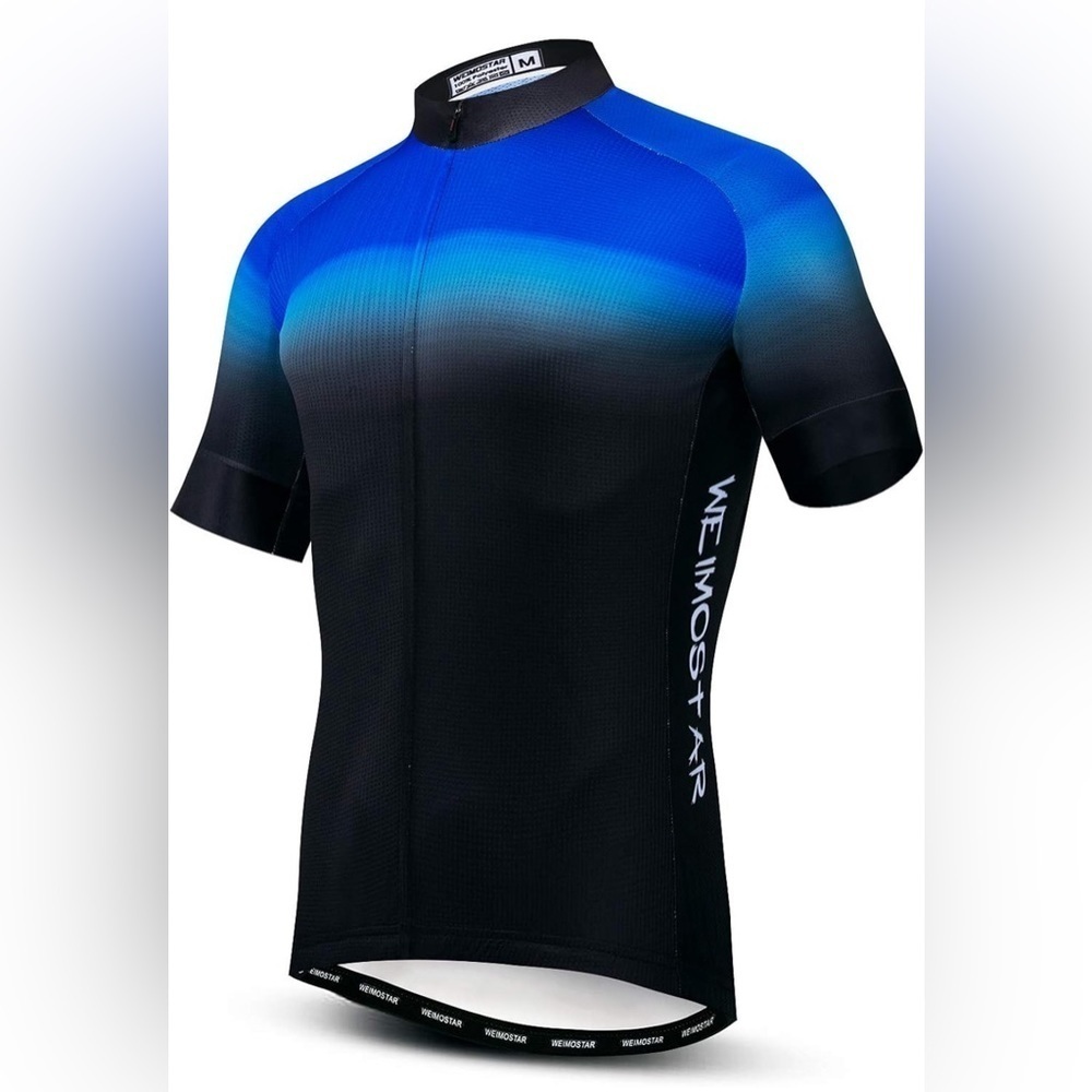 NWT- Men's Short Sleeve Cycling Jersey, Quick-Dry, Breathable  SIZE: XXL